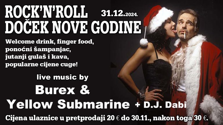 ROCK ‘N’ROLL DOČEK NOVE GODINE