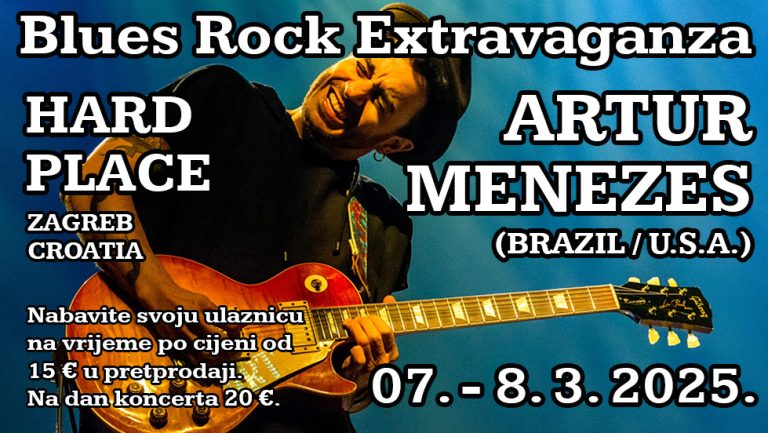 Blues Rock Extravaganza – ARTUR MENEZES (Brazil/U.S.A.)