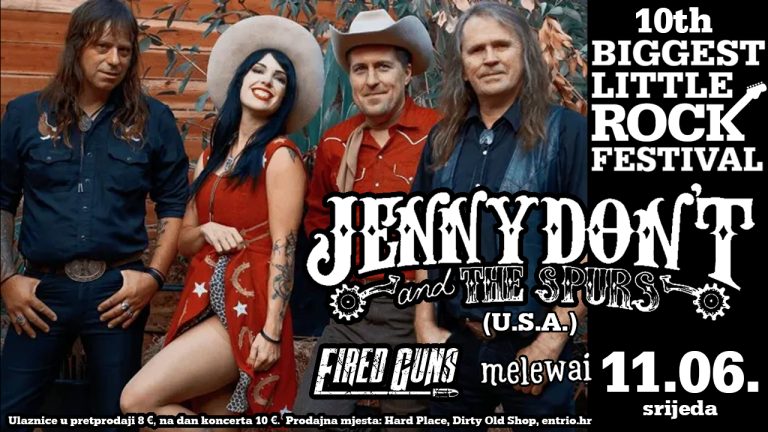 JENNY DON’T AND THE SPURS / FIRED GUNS / MELAWAI