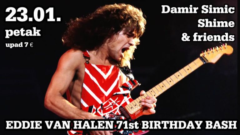 VAN HALLEN BIRTHDAY BASH